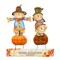 Alpine Alpine 35 in. Welcome Pumpkin and Scarecrow Yard Stake, PK3 LCE205A - alternate 3